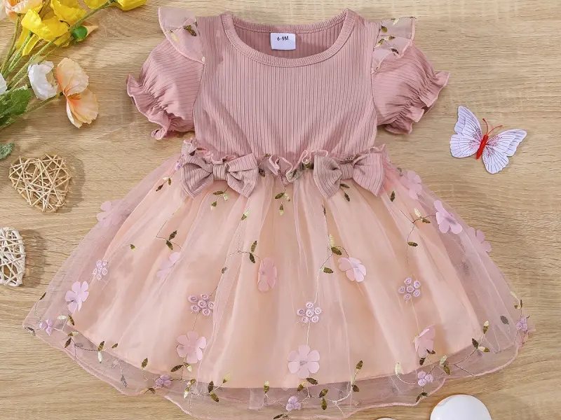 女童薄紗公主裙