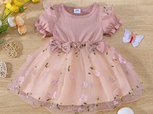 女童薄紗公主裙